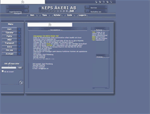 Tablet Screenshot of keps.se