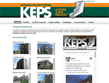Tablet Screenshot of keps.co.za
